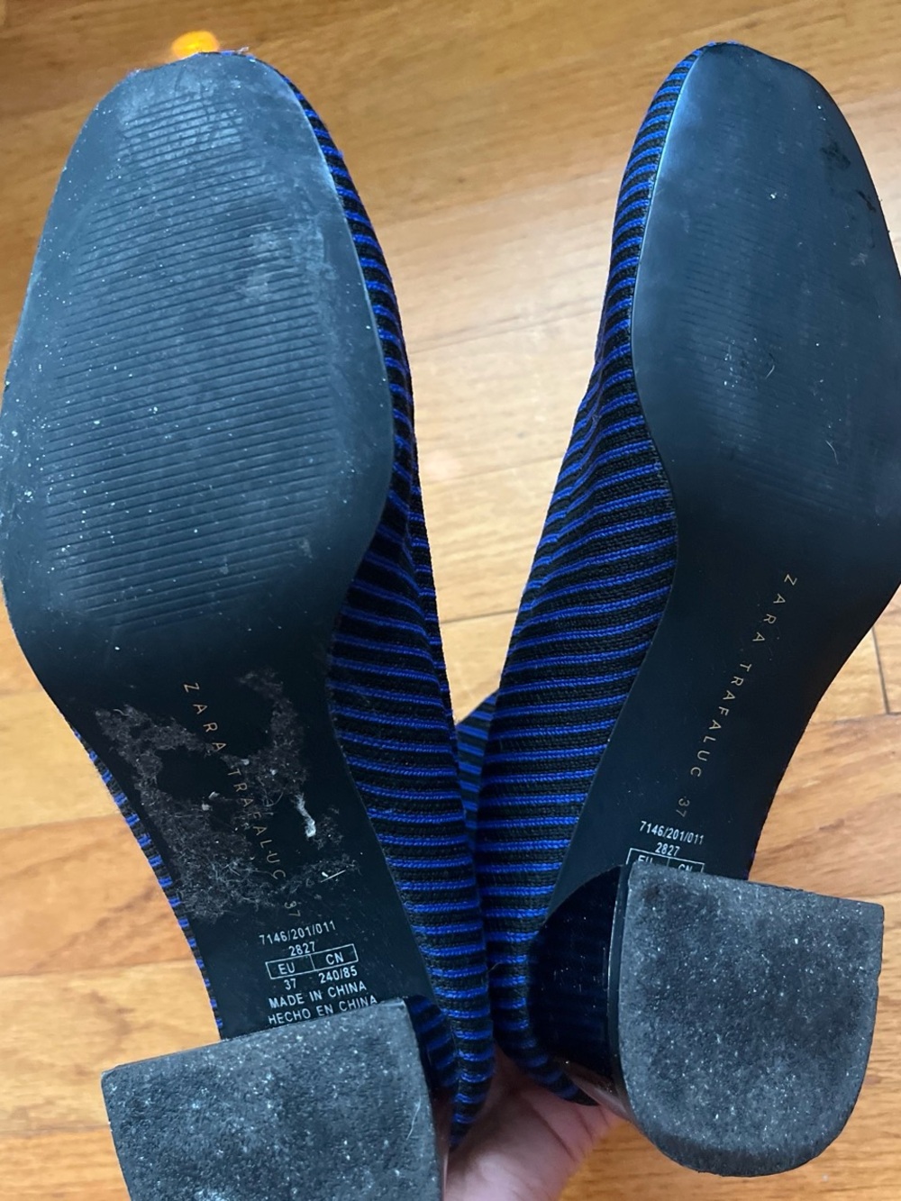 Striped sock boots - Picture 4 of 5